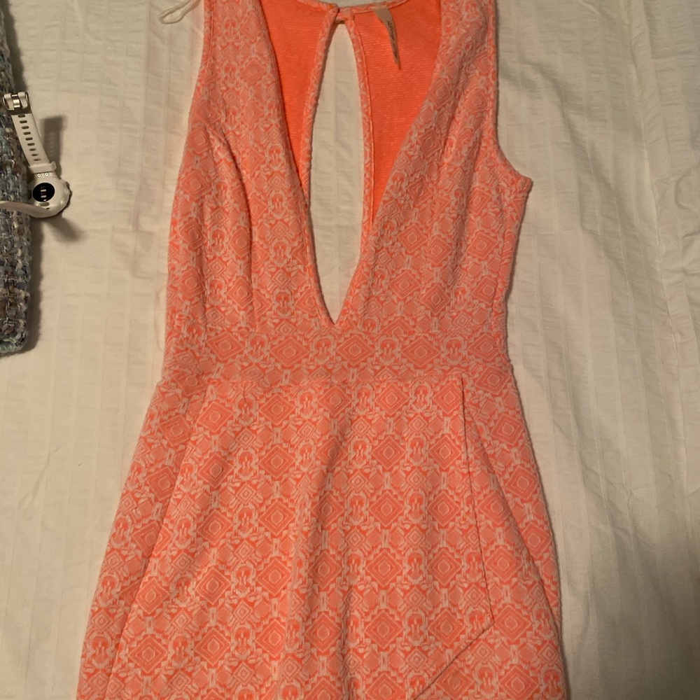 Pink romper so cute